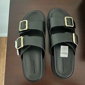 Banana Republic black sandals women’s size 8